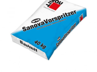 BAUMIT_ SanovaVorspritzer FALAZAT-ELŐKÉSZÍTÉS VALAMENNYI SANOVA RENDSZERHEZ / Sanova előfröcskölő 40 kg 